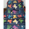 Matelas à langer bleu oursons