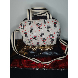 Sac à langer chat love