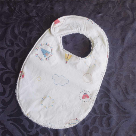 Bavette thème ourson indien