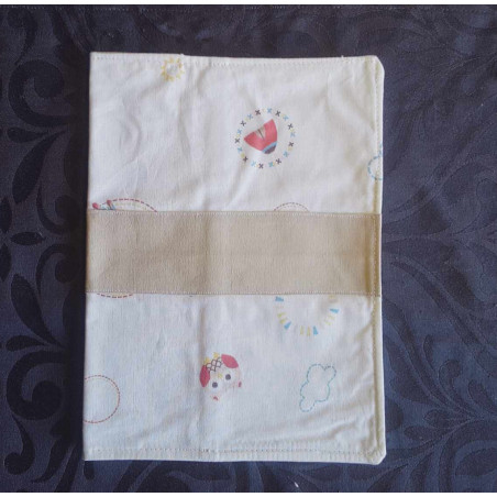 Protège carnet Thème ourson indien