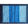 Protège carnet étoile bleu