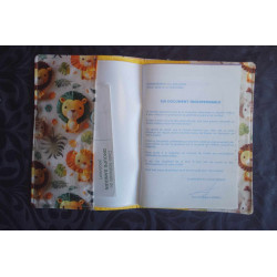 Protège' carnet Savane 3D