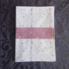 Protège carnet étoiles rose