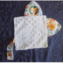 Doudou plat savane 3D