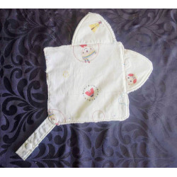Doudou plat ourson indien