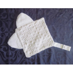 Doudou plat ourson indien