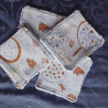 Lot de 4 lingettes lavable Licorne