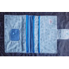 Pochette nomade étoiles bleu