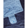 Pochette nomade étoiles bleu