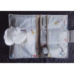Pochette nomade ourson indien