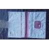 Pochette nomade étoiles rose