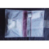 Pochette nomade étoiles rose