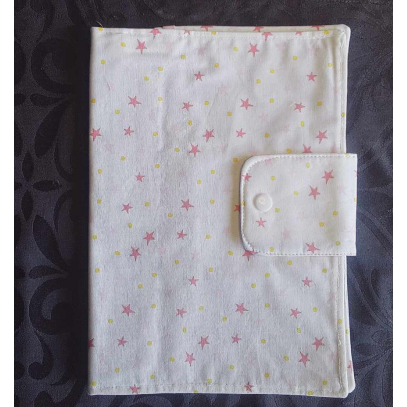 Pochette nomade étoiles rose Pochette nomade étoiles rose