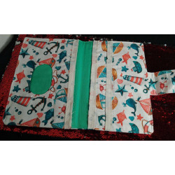 Pochette nomade marin