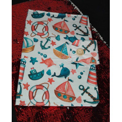 Pochette nomade marin