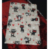 Pochette nomade chat love