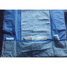 Tapis à langer pochette étoiles bleu