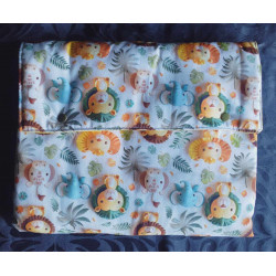Tapis à langer pochette Savane 3D