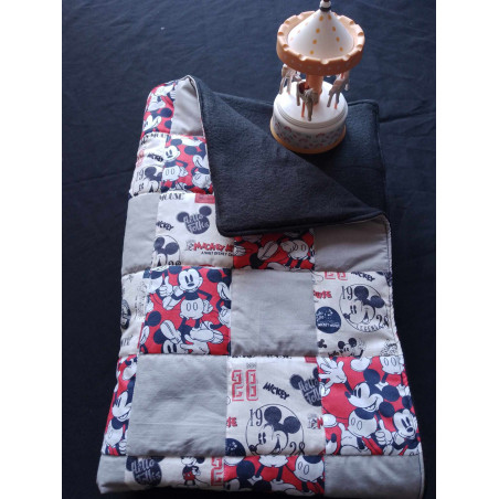 Couverture Patchwork bébé Mickey