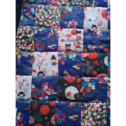 Couverture Patchwork bébé Asia
