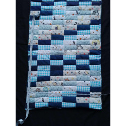 Couverture Patchwork bébé Espace