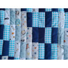 Couverture Patchwork bébé Espace