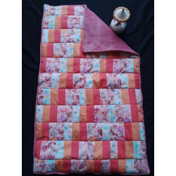 Couverture Patchwork bébé lapin gourmand