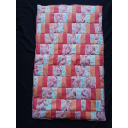 Couverture Patchwork bébé lapin gourmand