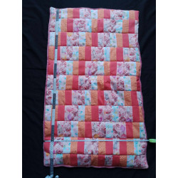 Couverture Patchwork bébé lapin gourmand