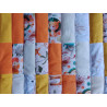 Couverture Patchwork bébé Savane