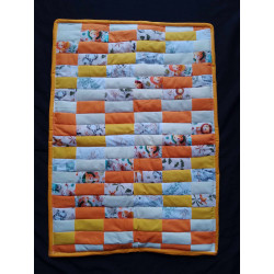 Couverture Patchwork bébé Savane