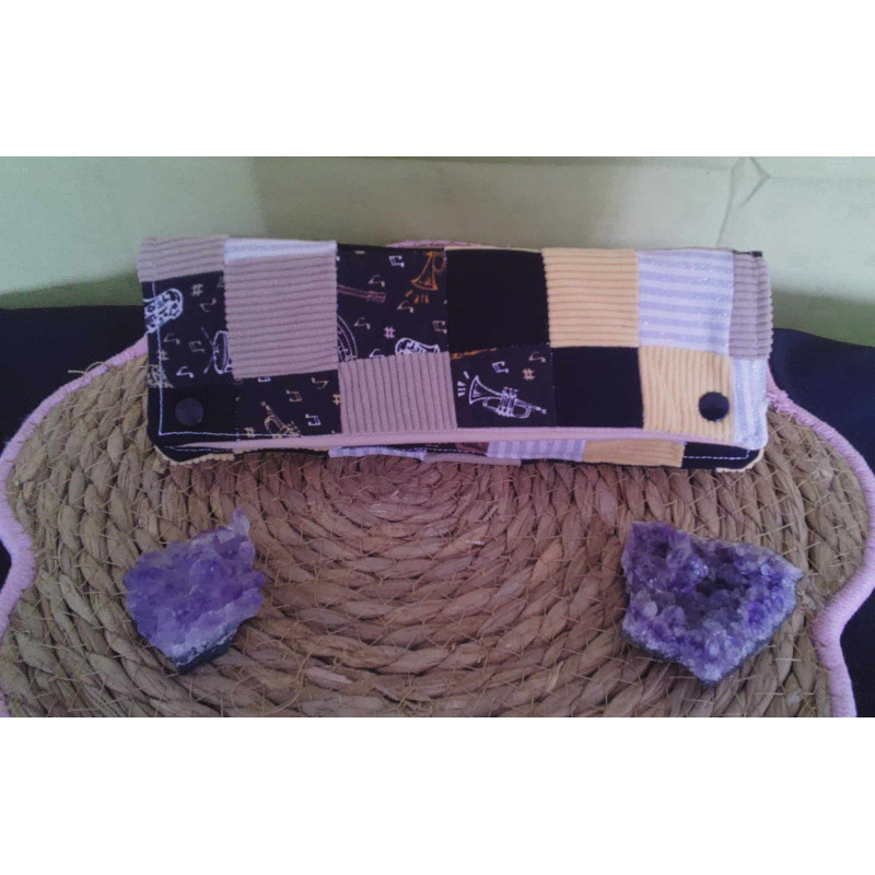 Etui range brosse à dents musique Etui range brosse à dents musique