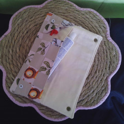 Etui range brosse à dents Beige savane