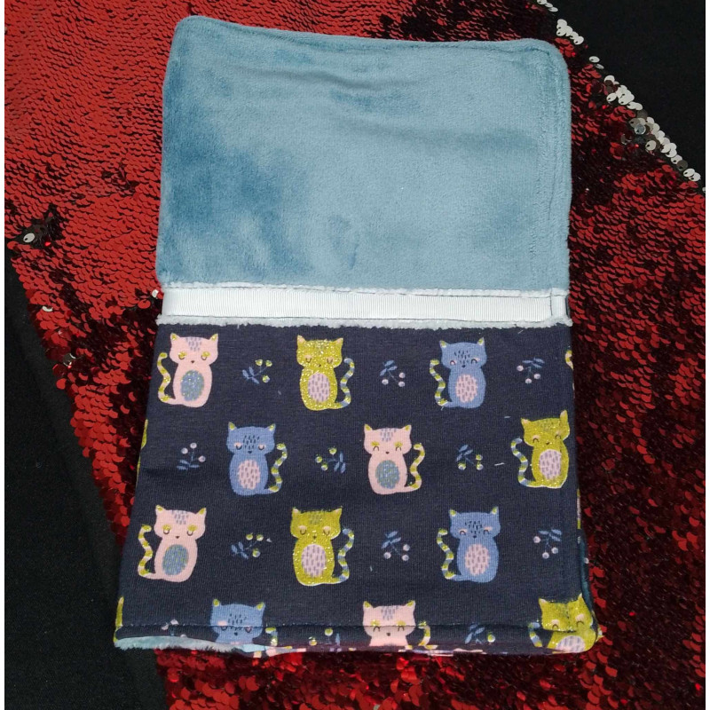 Protège carnet Oursons bleu Protège carnet Oursons bleu