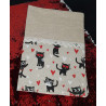 Protège carnet Chat love