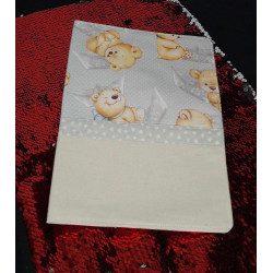 Protège carnet oursons