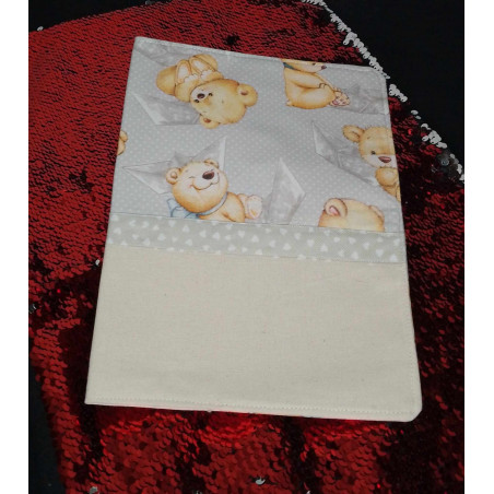 Protège carnet oursons