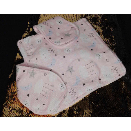 Doudou rose nuage